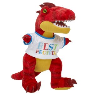 Red Raptor Stuffed Animal
