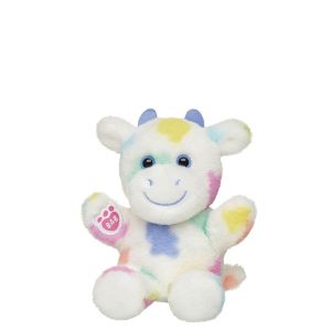 Build-A-Bear Mini Beans® Colorful Splatter Cow Stuffed Animal