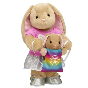 Pawlette™ Bunny Plush & Build-A-Bear Mini Beans® Spring Gift Set