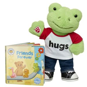 Spring Green Frog Stuffed Animal 