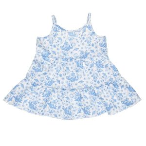 Blue Floral Dress